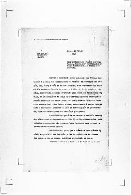 Acórdão nº 00143 de 1943