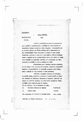 Acórdão nº 00252 de 1938