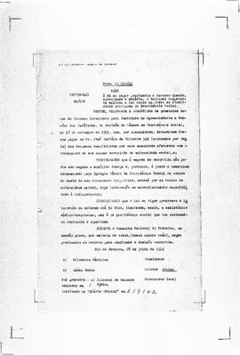 Acórdão nº 00072 de 1941