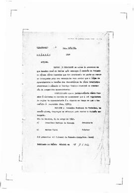 Acórdão nº 00330 de 1938