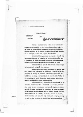 Acórdão nº 00186 de 1943