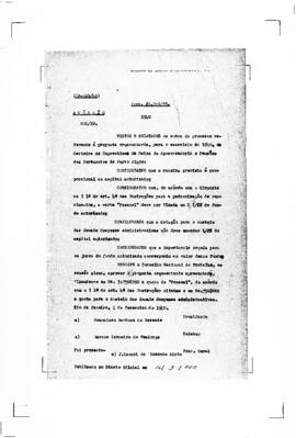 Acórdão nº 00129 de 1939