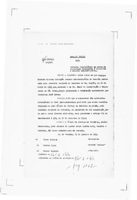 Acórdão nº 00052 de 1943