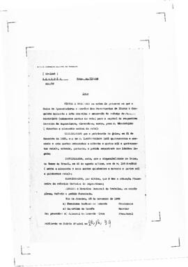 Acórdão nº 01442 de 1934