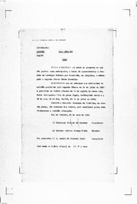 Acórdão nº 00612 de 1939