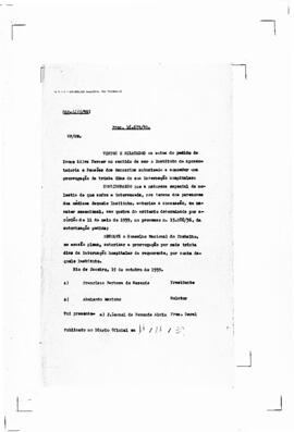 Acórdão nº 01249 de 1939