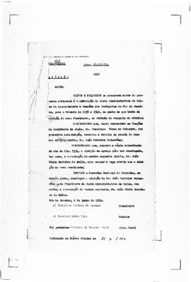 Acórdão nº 00703 de 1937