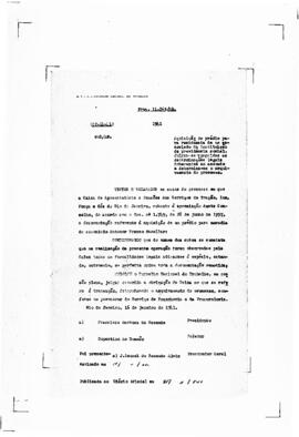 Acórdão nº 00064 de 1940