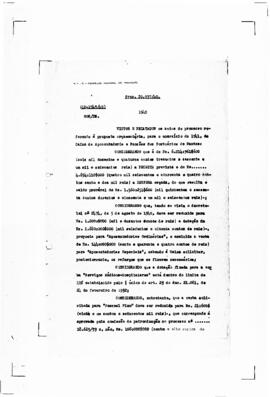 Acórdão nº 01543 de 1940