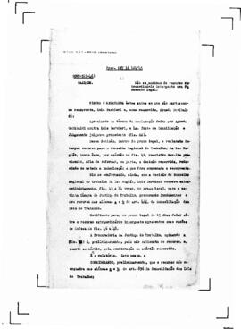 Acórdão nº 00317 de 1945