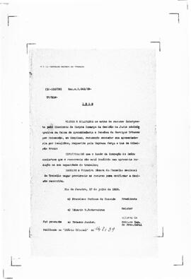 Acórdão nº 00315 de 1939