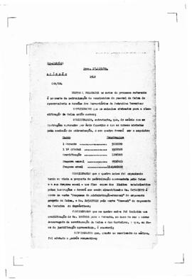 Acórdão nº 00412 de 1939